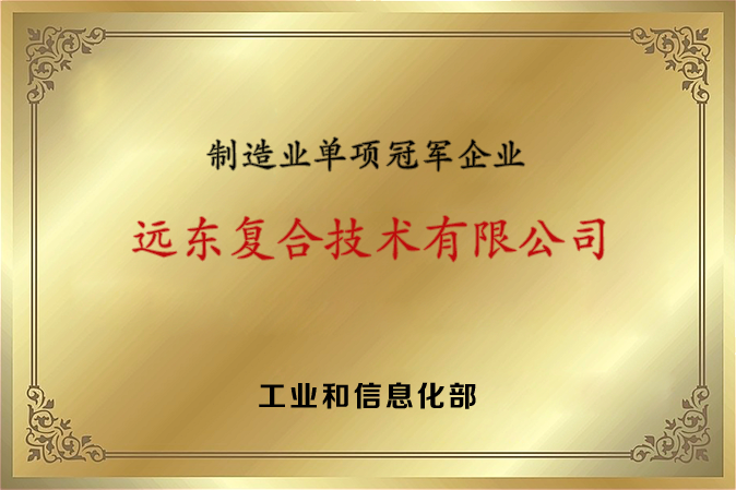 制造業(yè)單項冠軍企業(yè)